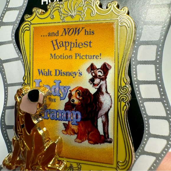 NWT. Disney pin. D23 2024 Lady & the Tramp Movie Posters Series DSSH Pin - Picture 4 of 10